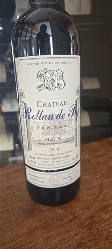 Burdeos Médoc Château Rollan de By 2008