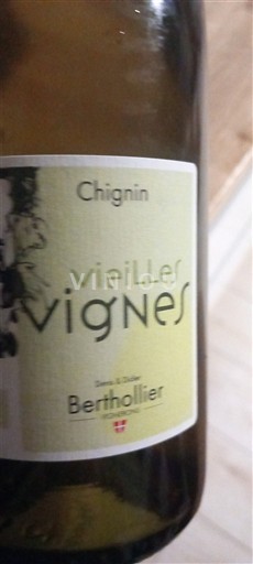 Savoia și Bugey Chignin Berthollier Vieilles Vignes Nemilésimat