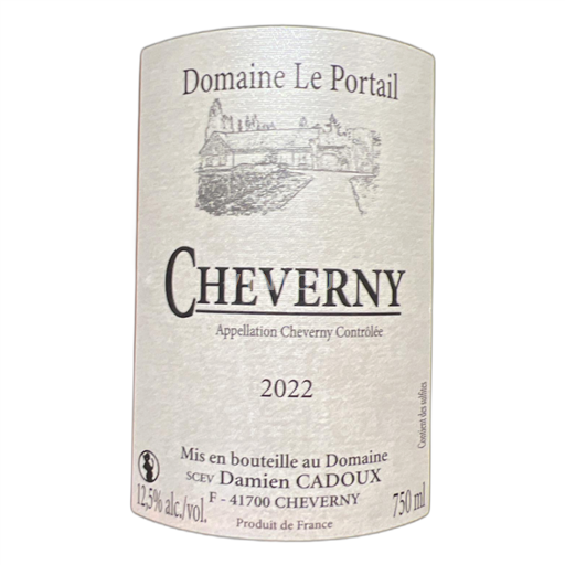 Loiredalen Cheverny Domaine Le Portail 2022