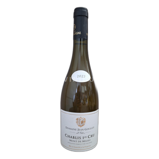 Burgundija Chablis premier cru Domaine Jean Goulley Mont de milieu 2022