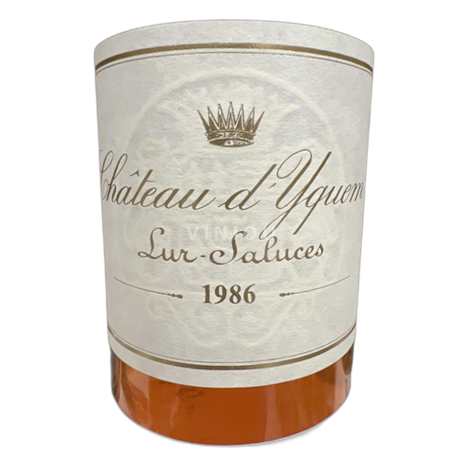 Bordeaux Sauternes Château d'Yquem 1986