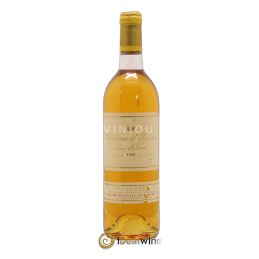 Bordeaux Sauternes Château d'Yquem 1986