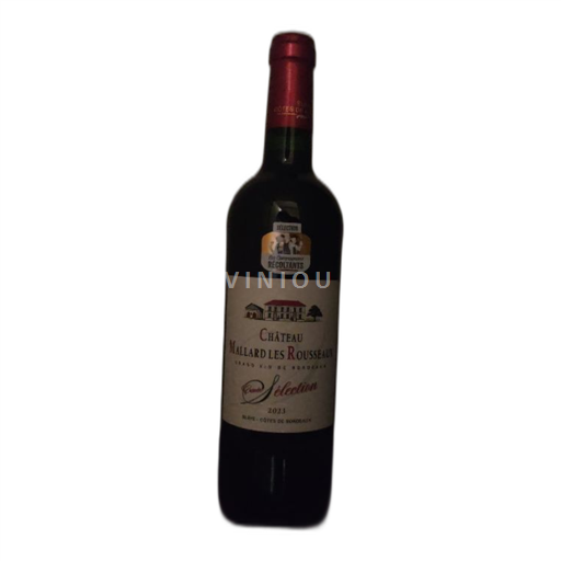 Bordeaux Blaye-côtes-de-bordeaux Château Mallard les Rousseaux Sélection 2023