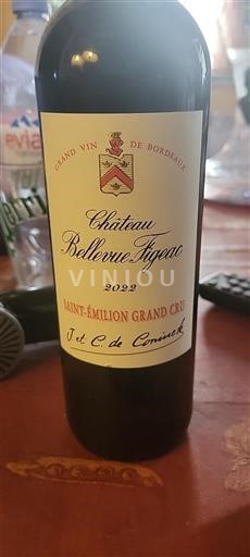 Bordeaux Saint-Émilion Château Bellevue Figeac 2022