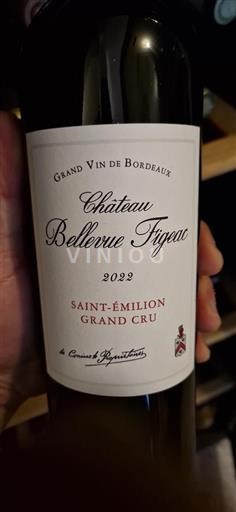 Burdeos Saint-Émilion Château Bellevue Figeac 2022