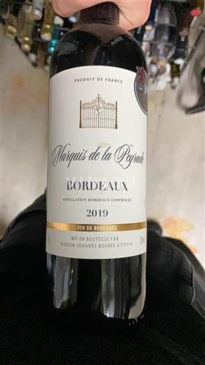 Bordéus Marquis de la Peyrade 2019