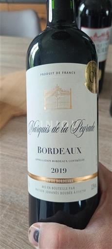 Bordeaux Marquis de la Peyrade 2019