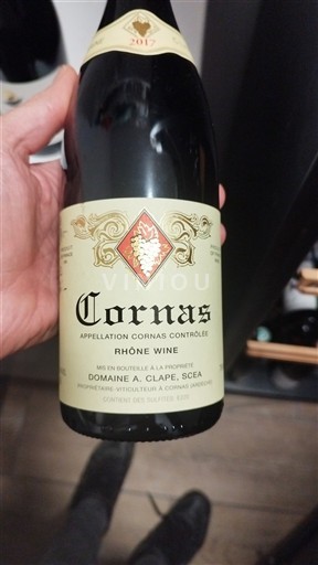 Vallée du Rhône Cornas Domaine AUGUSTE CLAPE ?? 2017