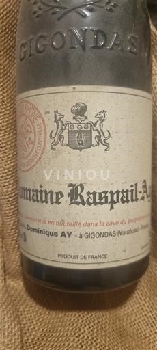 Údolí Rhôny Gigondas Domaine RASPAIL AY 2014