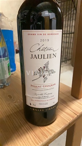 Bordo Pessac-Léonjan Château Jaulien Vieilles Vignes 2019