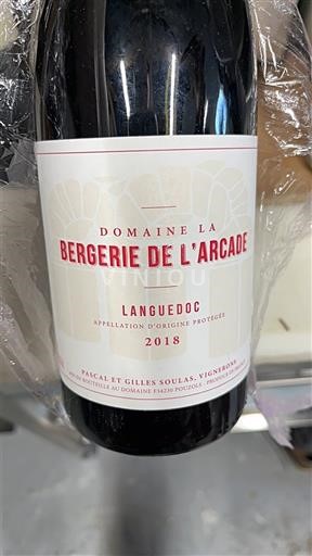 Linguadoca Domaine LA BERGERIE DE L'ARCADE 2018