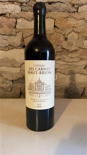 Bordeaux Pessac-Léognan Château LES CARMES HAUT BRION ?? 2022