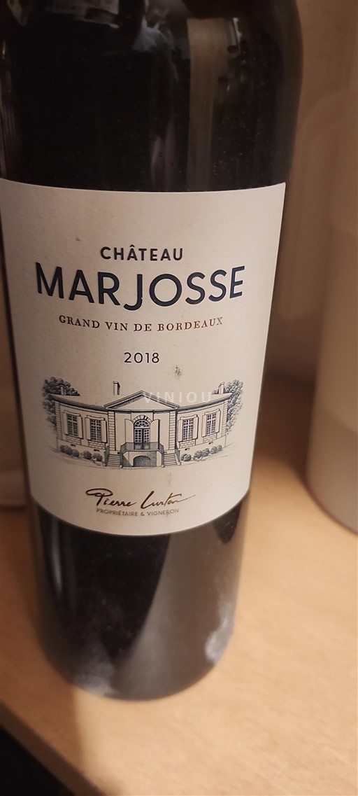 Bordeaux Château MARJOSSE ? 2018