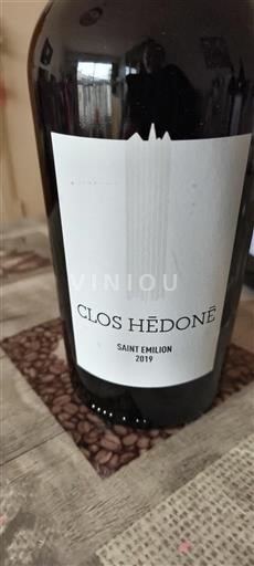 Bordeaux Saint-Émilion Clos Hédone 2019