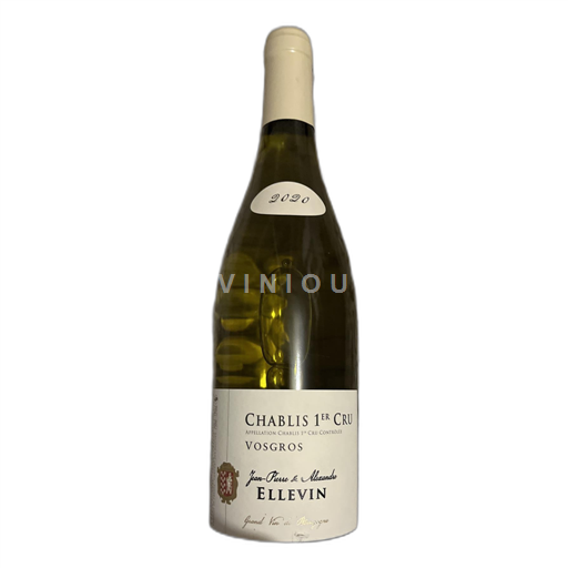 Burgundi Chablis Premier Cru Vosgros Jean-Pierre & Alexandre Ellevin 2020