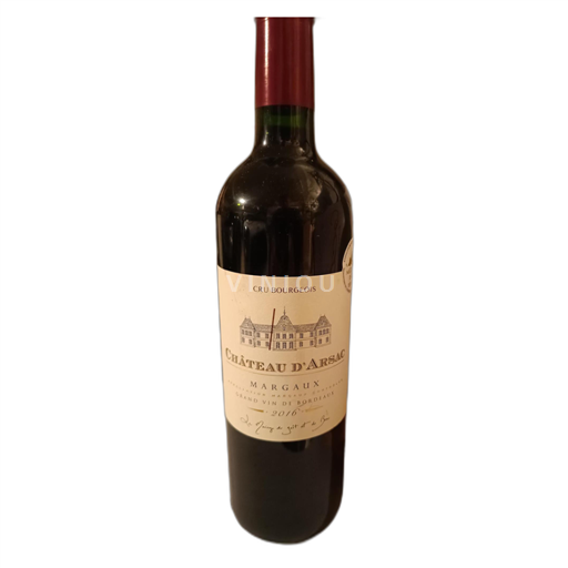 Bordeaux Margaux Château d'Arsac 2016