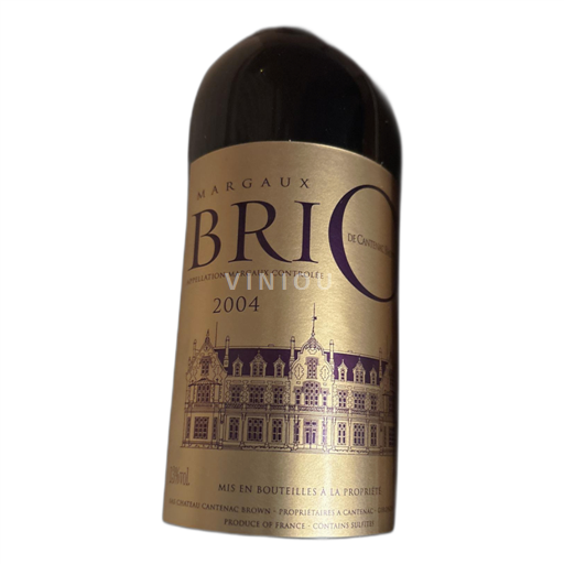 Bordeaux Margaux Château Cantenac Brown Brio 2004