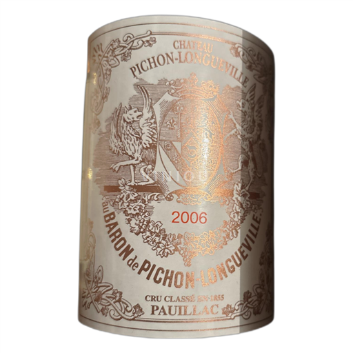 Bordeaux Pauillac Château Pichon-Longueville Baron de Pichon-Longueville 2006