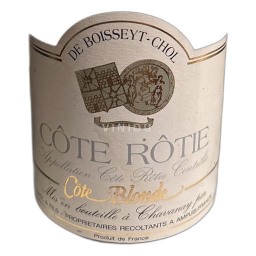Rona dolina Côte-rôtie De Boisseyt-Chol Côte Blonde 2011