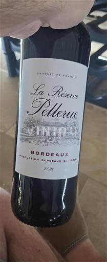 Bordeaux Pellerue La Réserve 2021