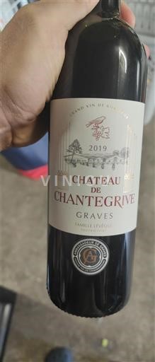 Bordeaux Graves Chateau Chantegrive 2019