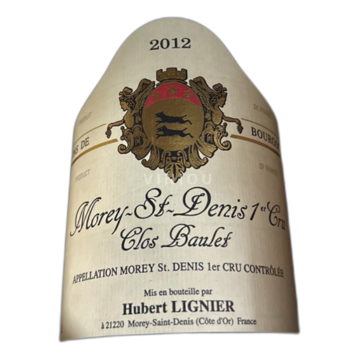 Burgundy Not Specified Hubert Lignier Clos Baulet 2012