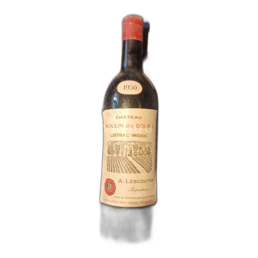 Bordeaux Listrac-Médoc Château Moulin du Bourg 1950