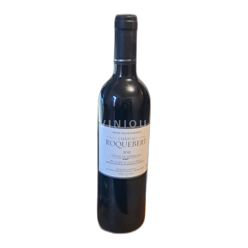 Bordeaux Côtes-de-Bordeaux Château Roquebert 2012