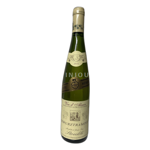 Vin Blanc sec Réserve Stoecklé 2014 France Alsace Gewurztraminer AOC