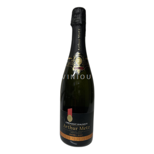 Elzas Crémant d'Alsace Arthur Metz Demi-Sec Niet-geïntegreerd