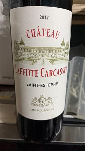Bordeaux Saint-Estèphe Château Laffitte Carcasset 2017