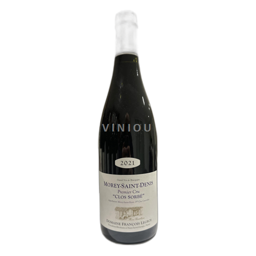Borgogna Morey-saint-denis Domaine François Legros Clos Sorbé 2021