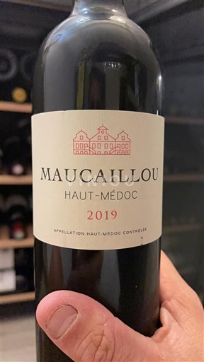Vini Rouge sec Maucaillou 2019 Francia Bordeaux Haut-Médoc AOC