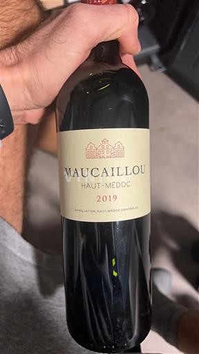 Bordeaux Haut-Médoc Maucaillou 2019