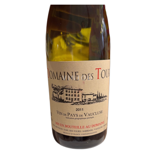 Rhônedalen Ospecificerad Domaine des Tours 2011