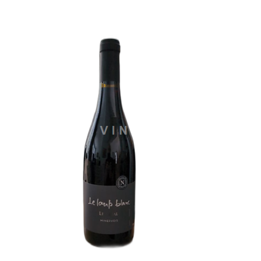 Vin Rouge sec Le Loup Blanc 2022 France Languedoc Minervois AOC