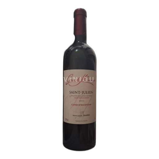 Bordeaux Saint-Julien Cuvée d'Exception 2011