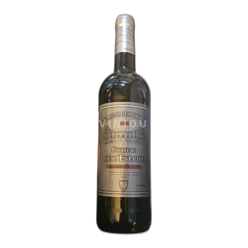 Vin Rouge sec Grande Réserve Château L'Évêché 2022 France Bordeaux Lalande-de-pomerol AOC
