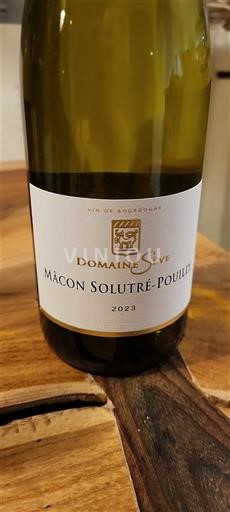 Burgundi Mâcon ja Mâcon-kylät Domaine Sève 2023