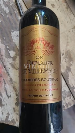 Languedoc Corbières-boutenac Château de Villemajou 2020