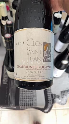 Rhône-dalen Châteauneuf-du-Pape Clos Saint Jean 2018