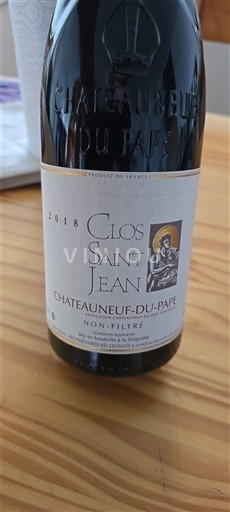 Rona dolina Châteauneuf-du-Pape Clos Saint Jean 2018