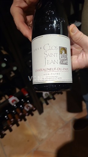 Lugina e Ronës Châteauneuf-du-Pape Clos Saint Jean 2018