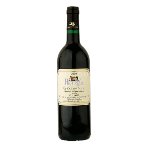 Roussillon Collioure Cellier des Templiers Haut Reig 2010