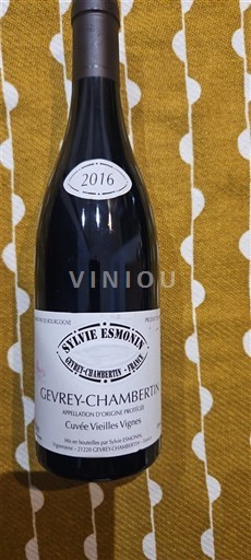 Burgund Gevrey-Chambertin Sylvie Esmonin Vieilles Vignes 2016