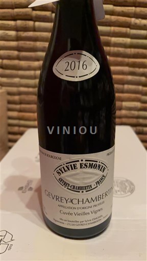 Bourgogne Gevrey-chambertin Sylvie Esmonin Vieilles Vignes 2016