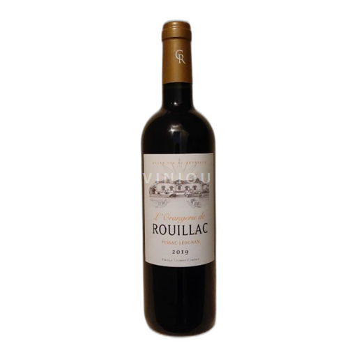 Bordeaux Pessac-Léognan Rouillac L'Orangerie de 2019
