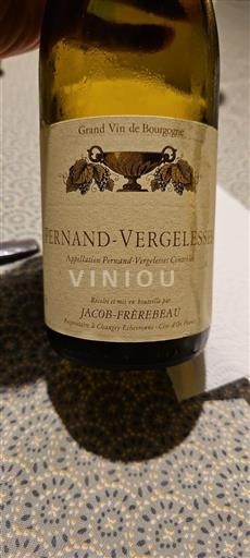 Burgund Pernand-Vergelesses Jacob frerebeau 2021