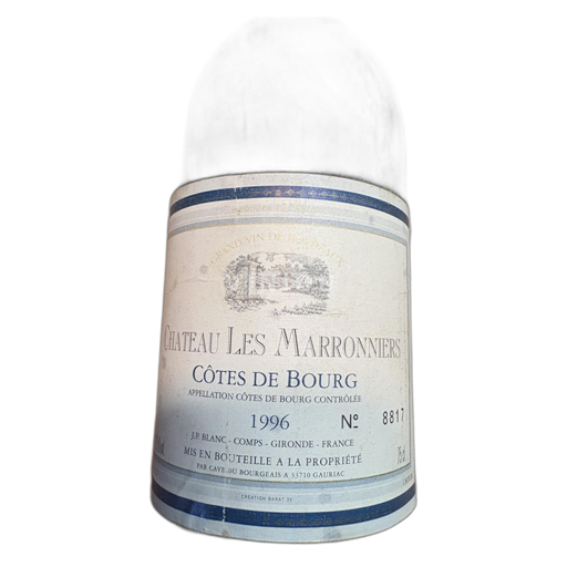 Bordeaux Côtes-de-bourg Château Les Marronniers 1996