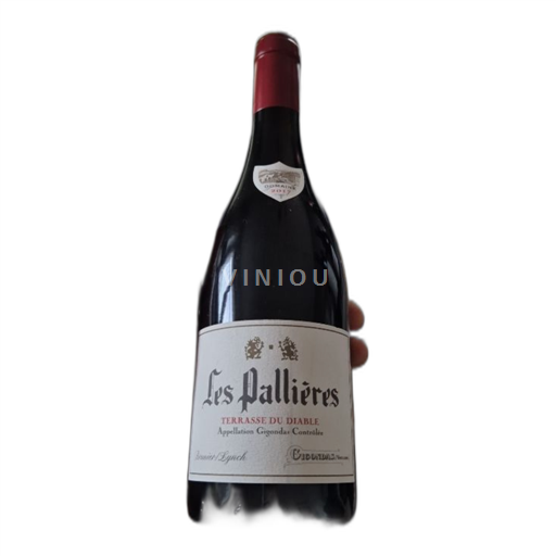 Rhône-dalen Gigondas Les Pallières Terrasse du Diable 2017